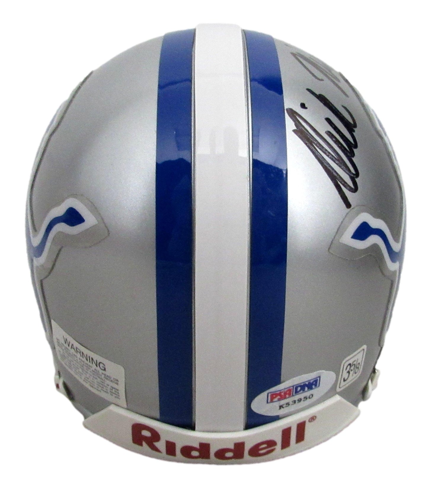 Dick Night Train Lane HOF Signed/Auto Lions Mini Football Helmet PSA/DNA 213351