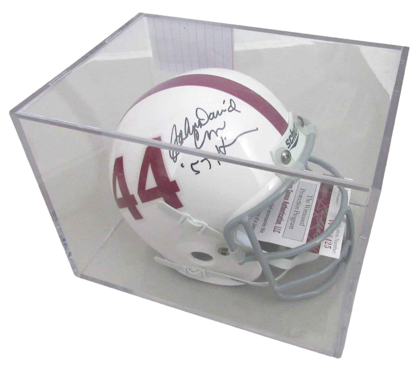 J.D. Crow Signed/Autographed Texas A&M Mini Football Helmet JSA 213354