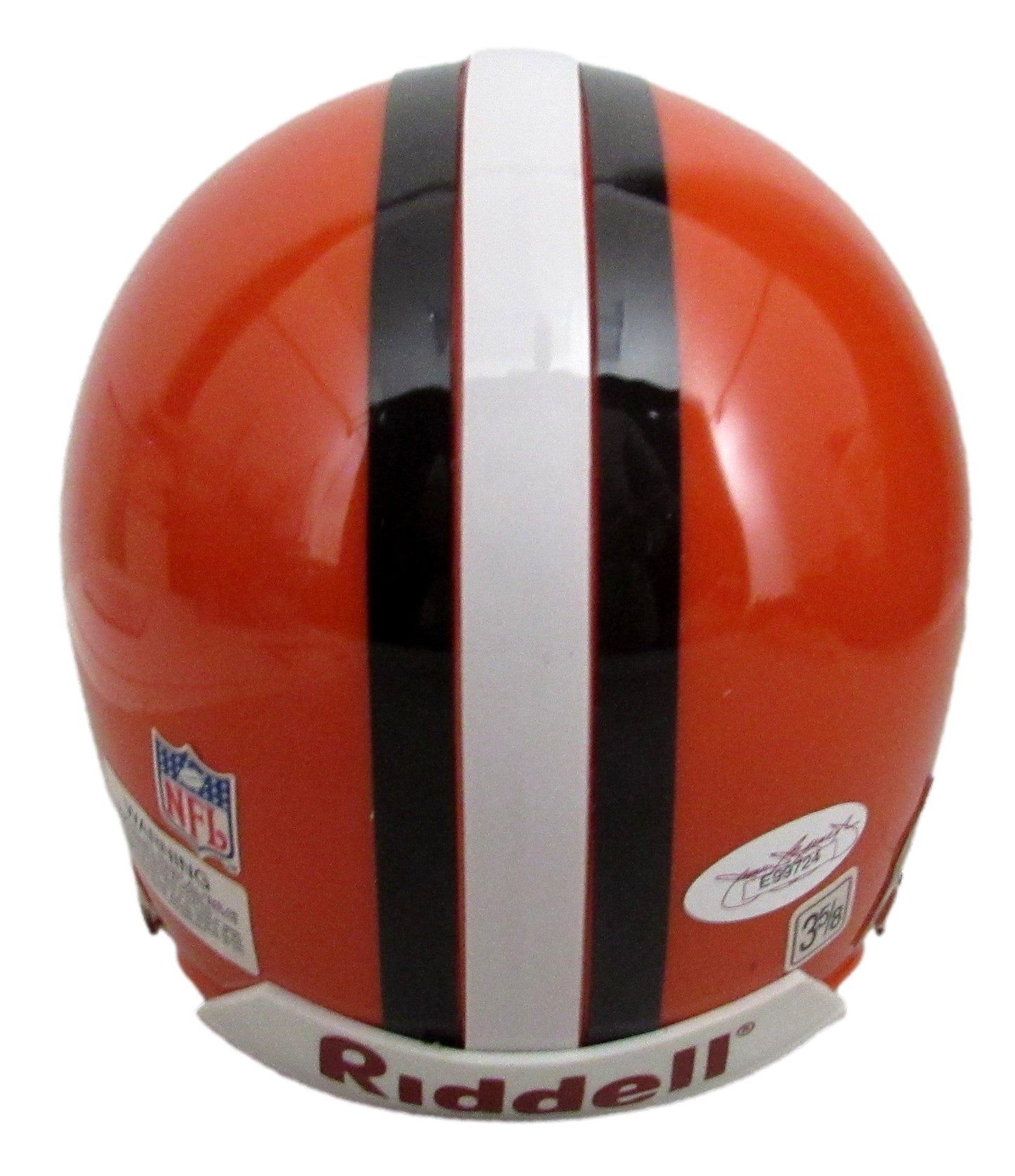 Lou Groza HOF Signed/Inscribed Browns Mini Football Helmet JSA 213355