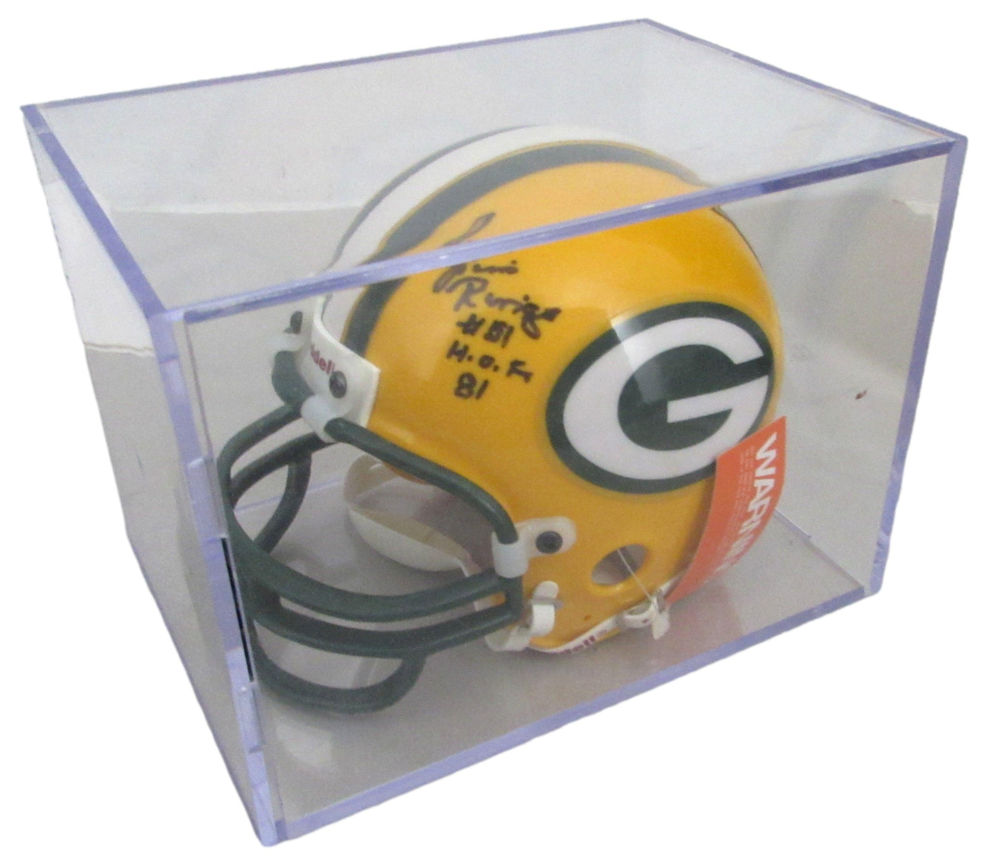Jim Ringo HOF Signed/Inscribed Packers Mini Football Helmet PSA/DNA 213356