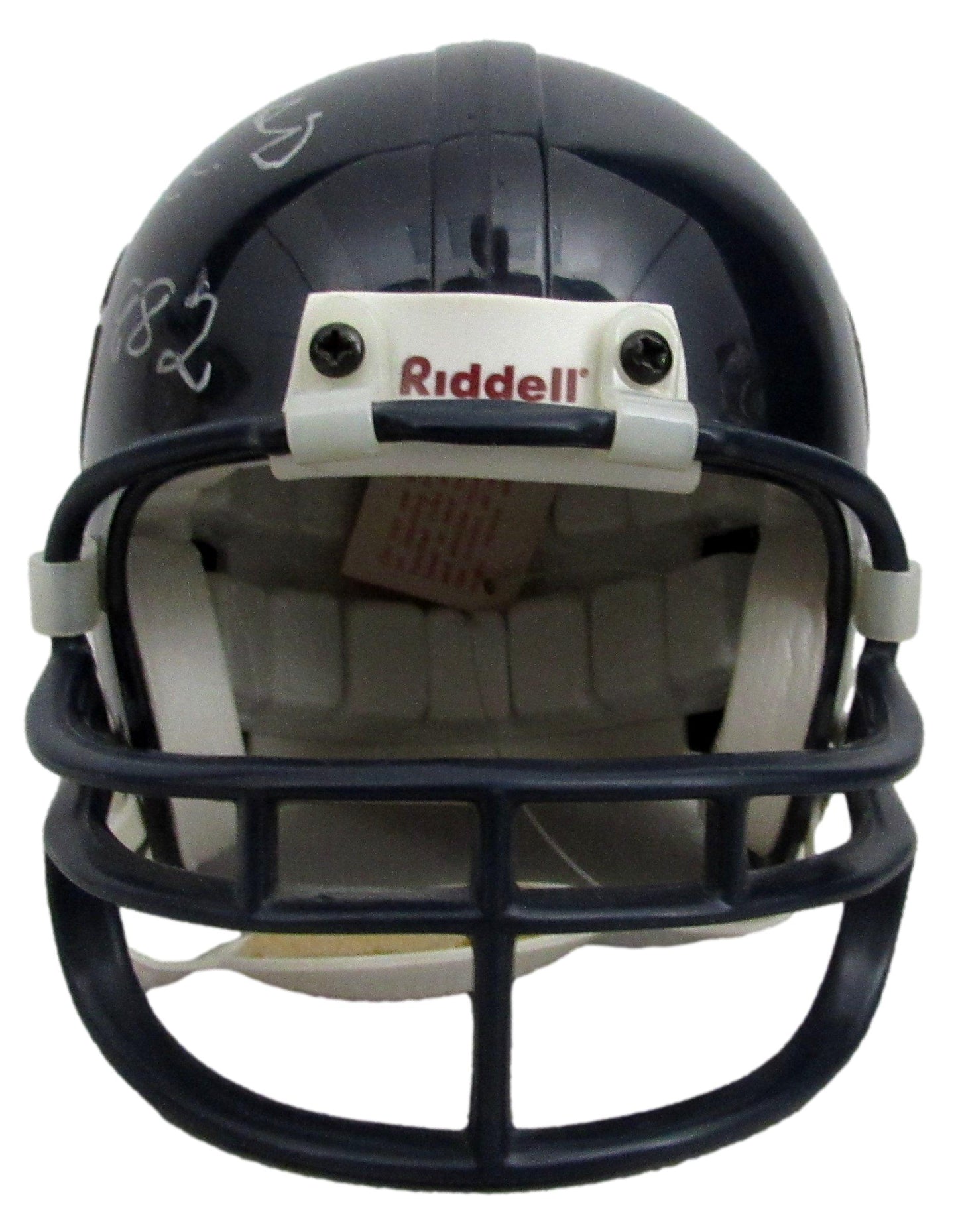 George Musso HOF Signed/Inscribed Bears Mini Football Helmet JSA 213357