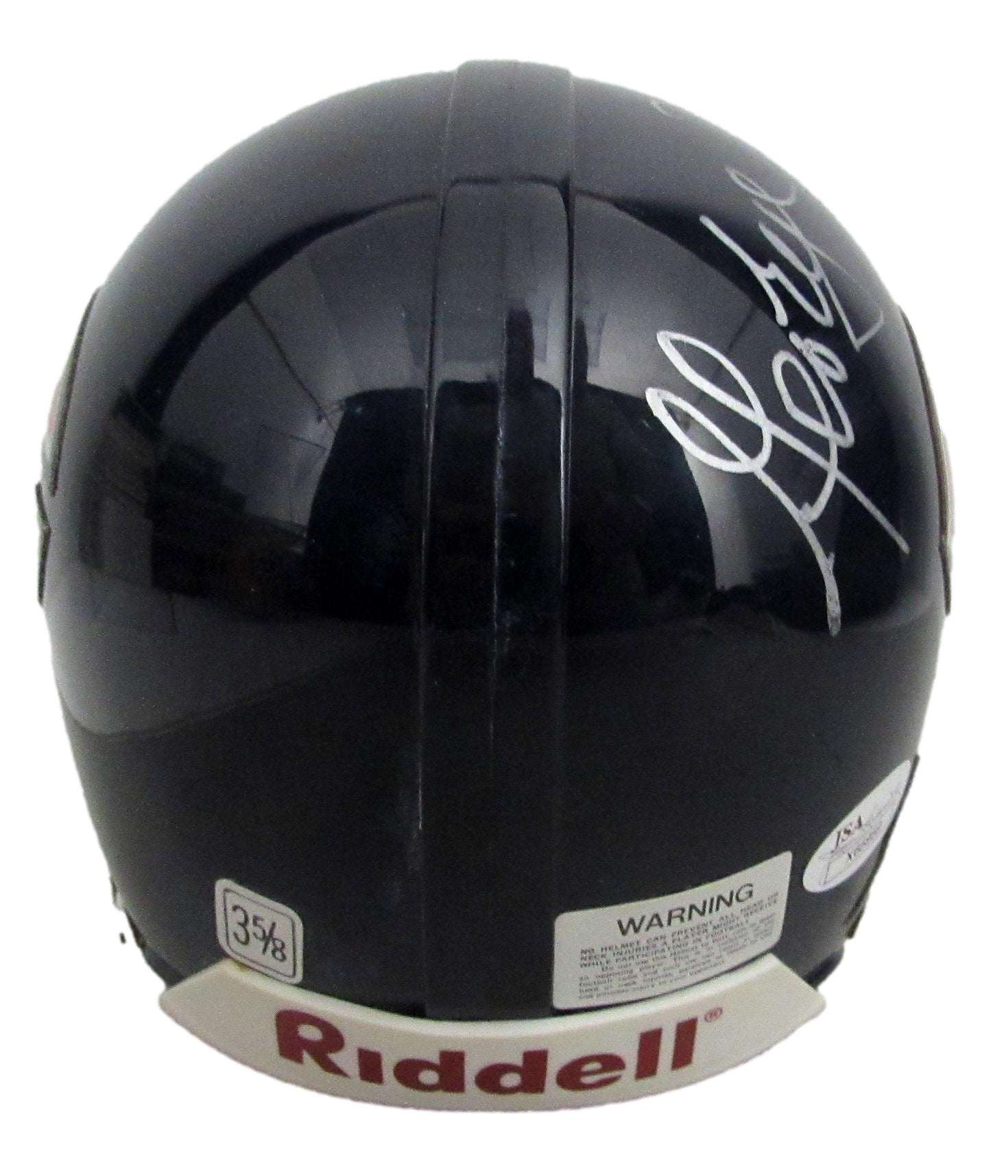 George Musso HOF Signed/Inscribed Bears Mini Football Helmet JSA 213357
