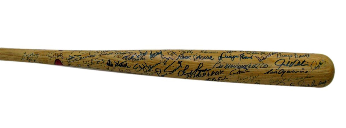 Boston Red Sox Team Signed (70) Cooperstown Bat 8 HOFers Yaz Rice Cepeda 212682
