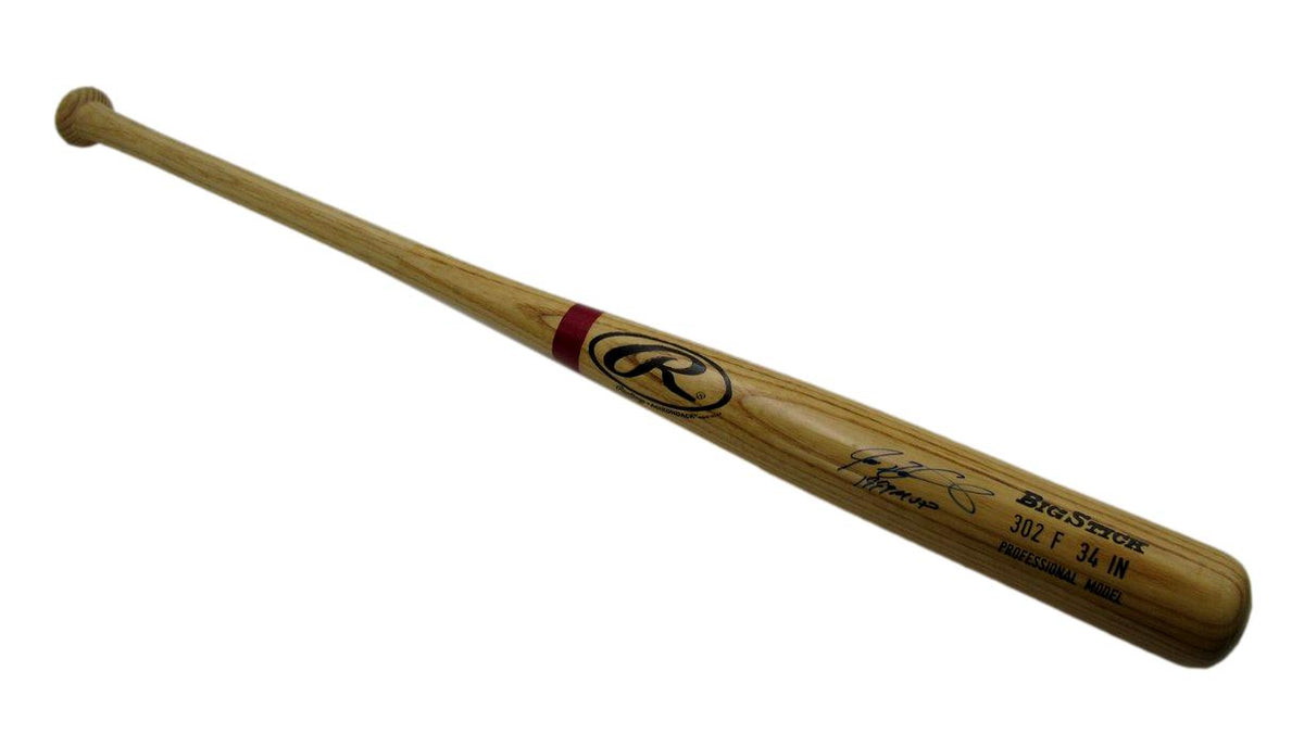 Ivan Rodriguez HOF Signed/Inscribed Rawlings Pro Model Bat Rangers JSA 212674