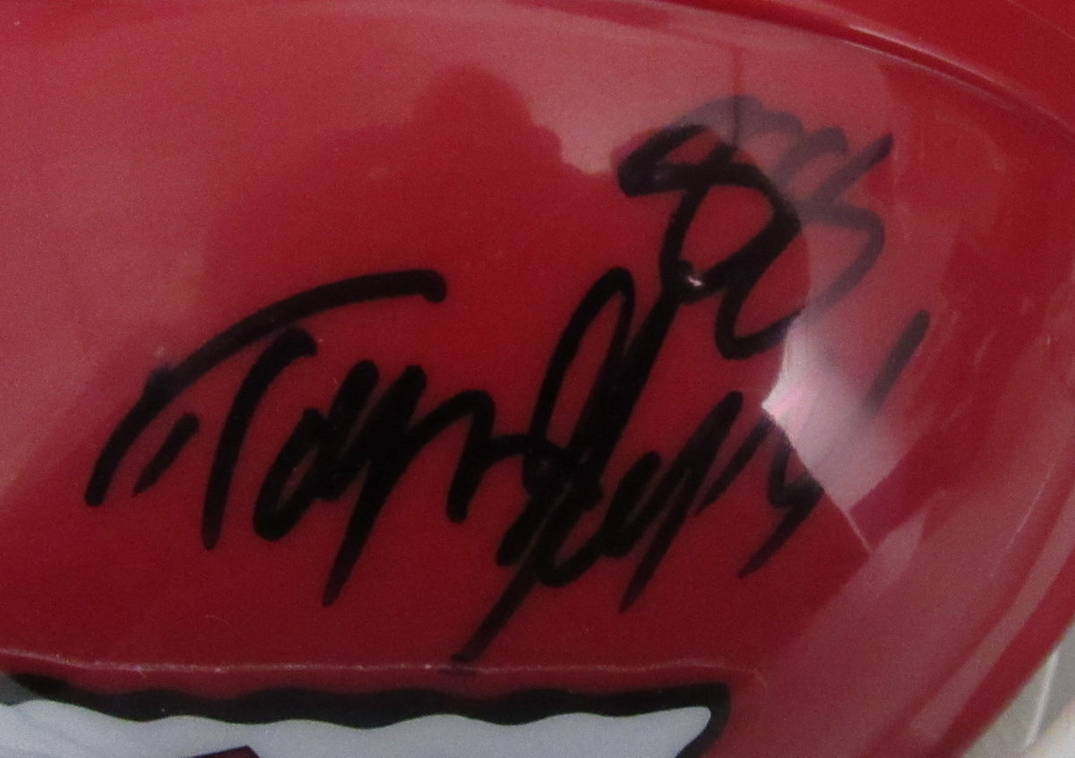 Tony Gonzalez HOF Signed/Autographed Chiefs Mini Football Helmet Beckett 213359