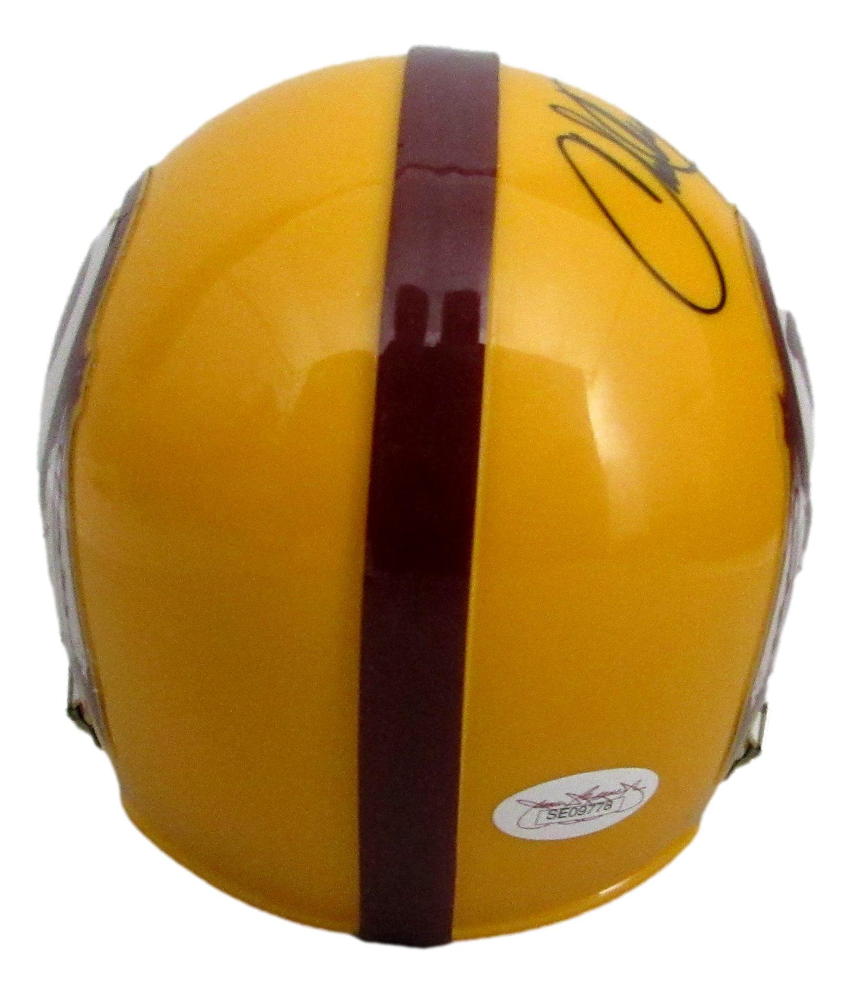 Charley Taylor HOF Signed/Inscribed Redskins Mini Football Helmet JSA 213363