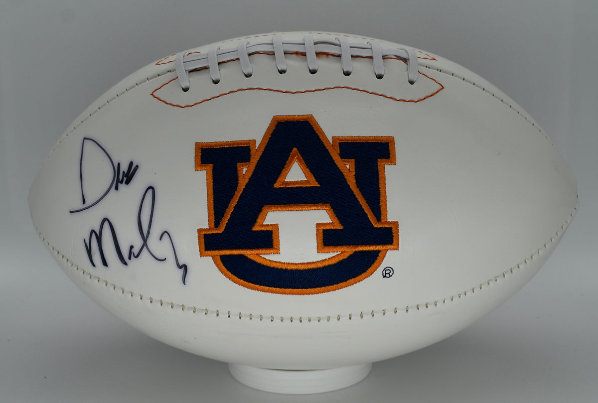 Gus Malzahn Signed/Autographed Auburn Tigers Logo Football JSA 212302