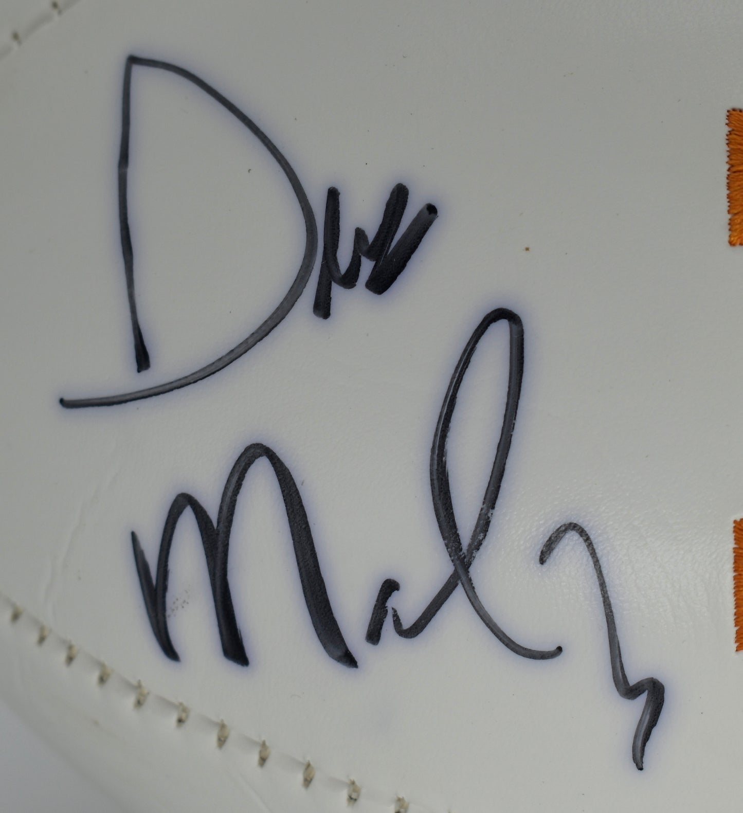 Gus Malzahn Signed/Autographed Auburn Tigers Logo Football JSA 212302