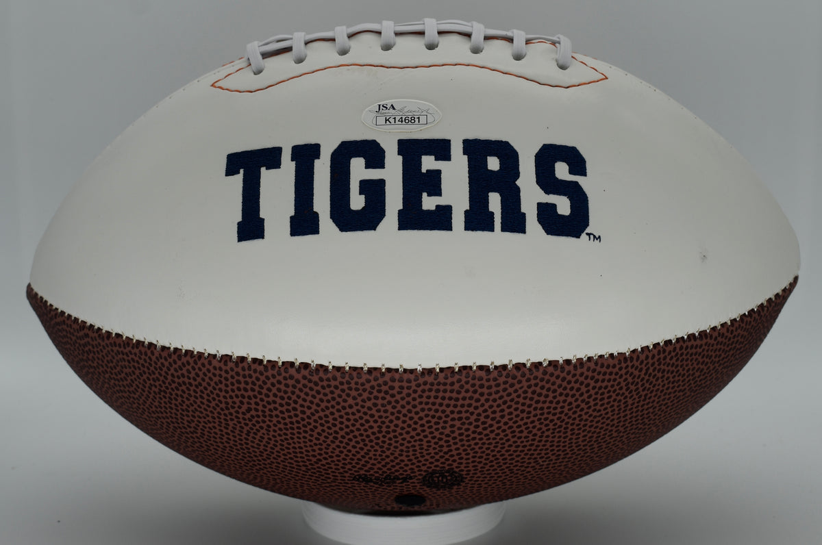 Gus Malzahn Signed/Autographed Auburn Tigers Logo Football JSA 212302