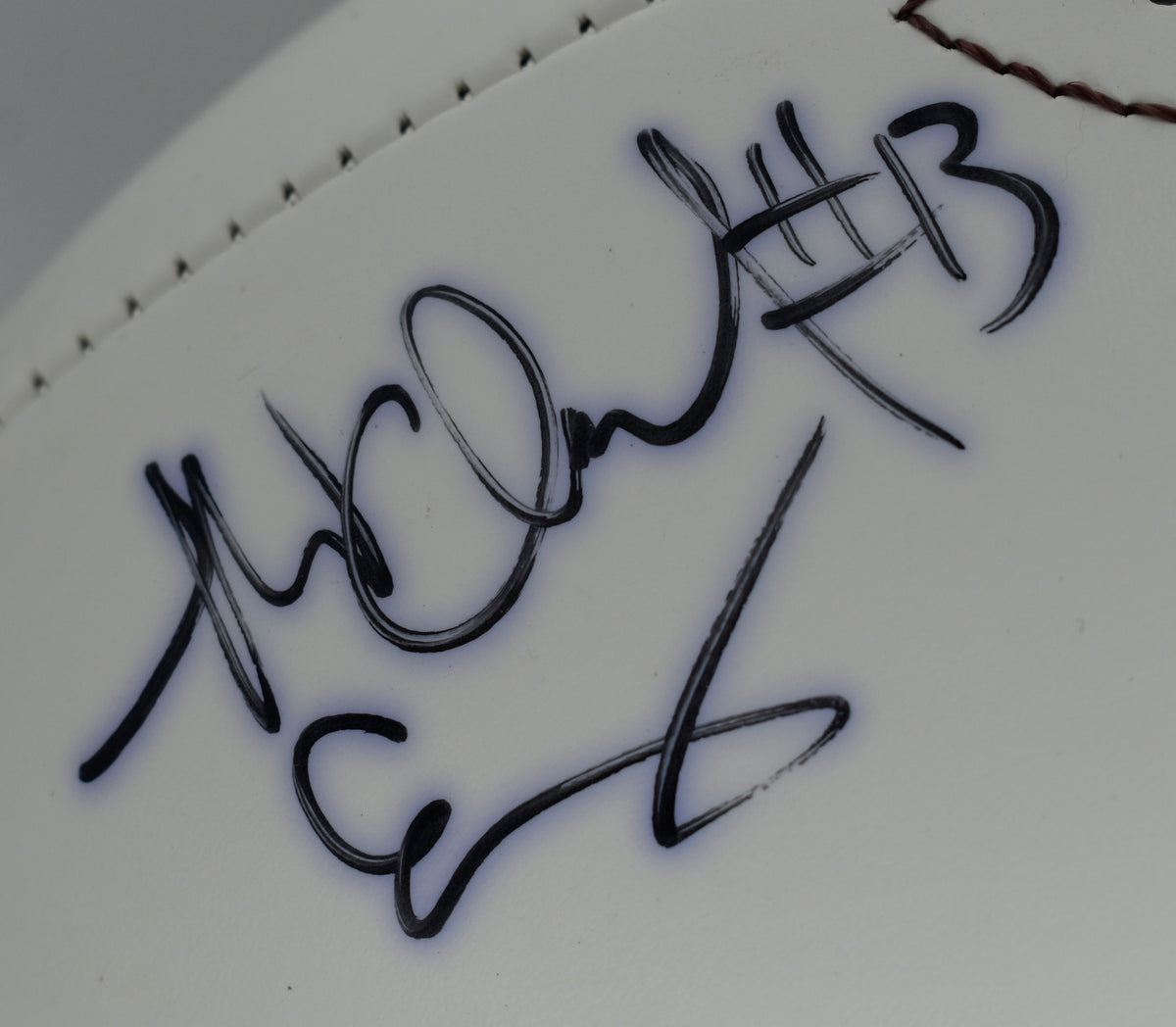 Mike Evans Signed/Autographed Texas A&M Logo Football JSA 212303