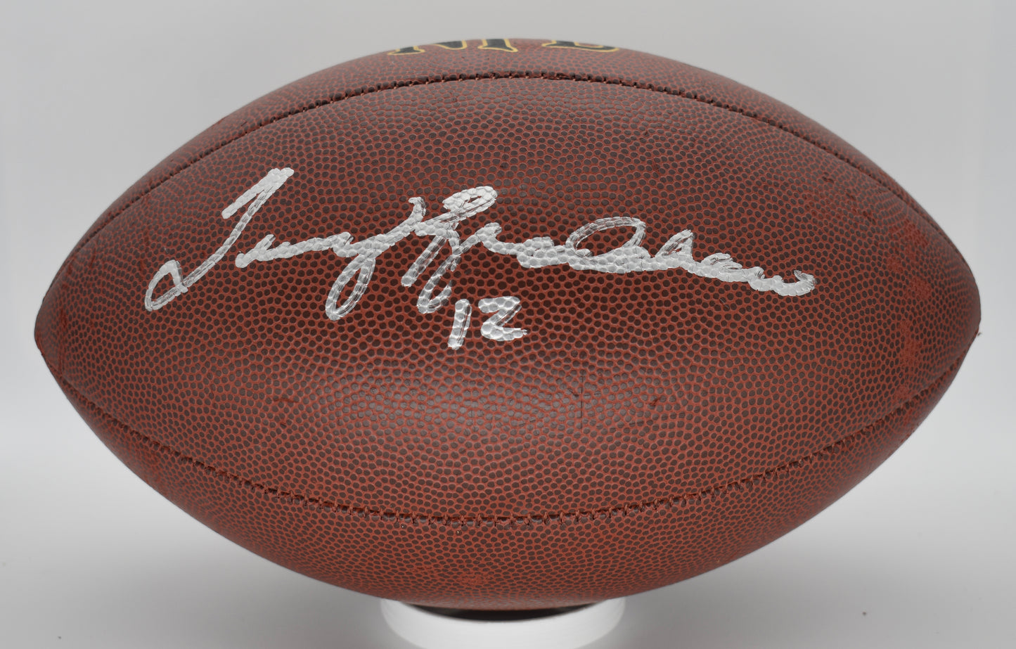 Terry Bradshaw HOF Signed/Autographed Wilson NFL Football Steelers PSA/DNA 12307
