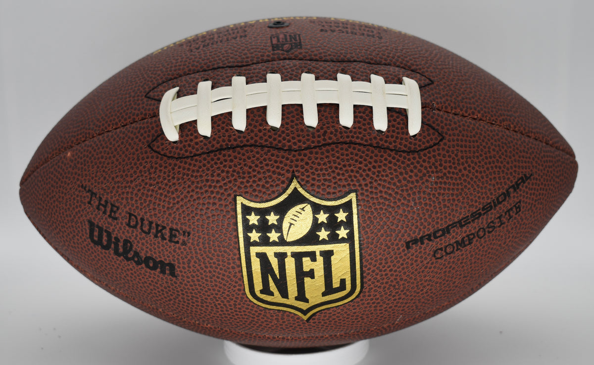 Calvin Johnson HOF Signed/Autographed Wilson DUKE NFL Football Lions JSA 212309