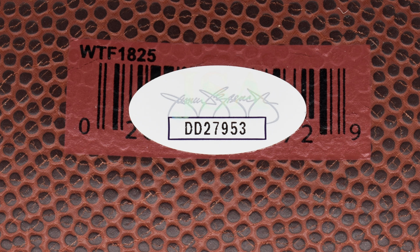 Calvin Johnson HOF Signed/Autographed Wilson DUKE NFL Football Lions JSA 212309