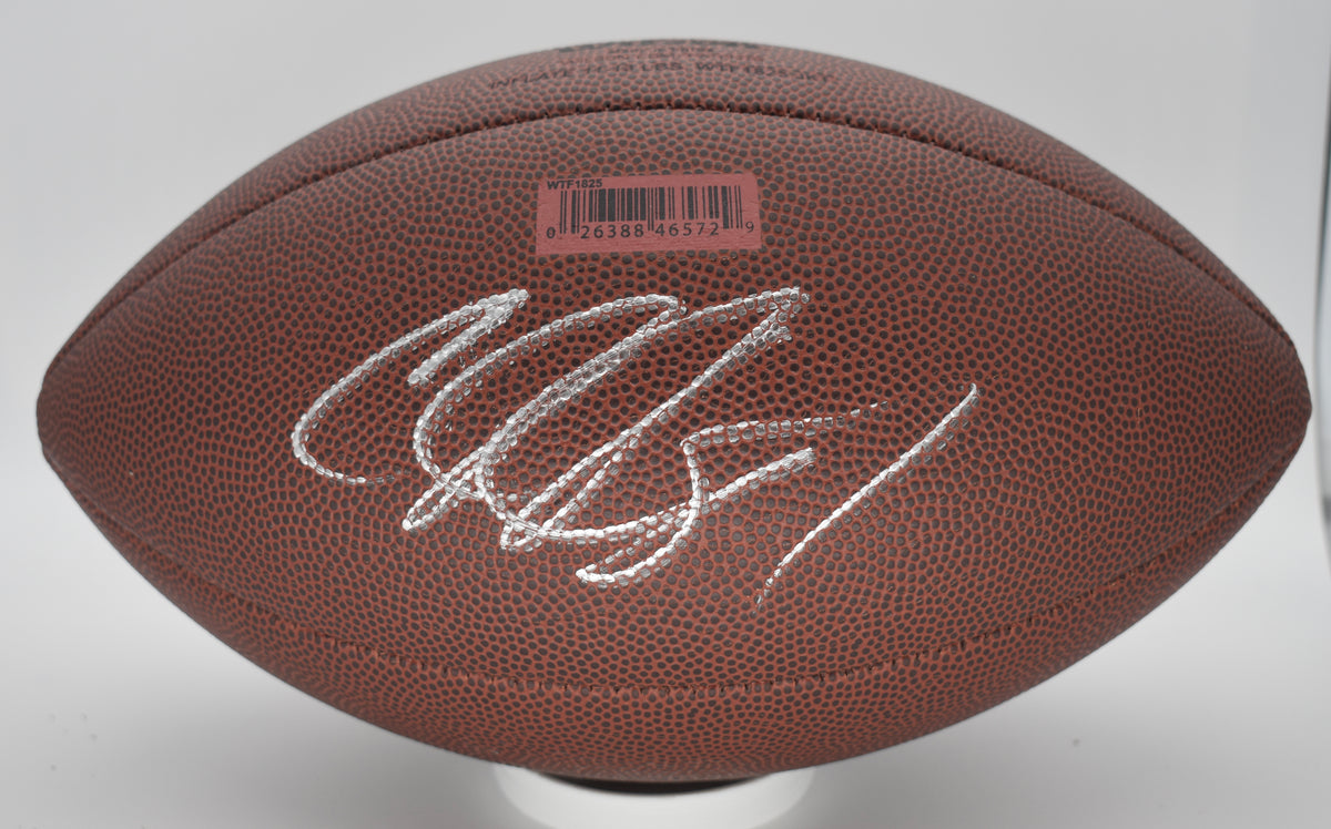 Calvin Johnson HOF Signed/Autographed Wilson DUKE NFL Football Lions JSA 212312
