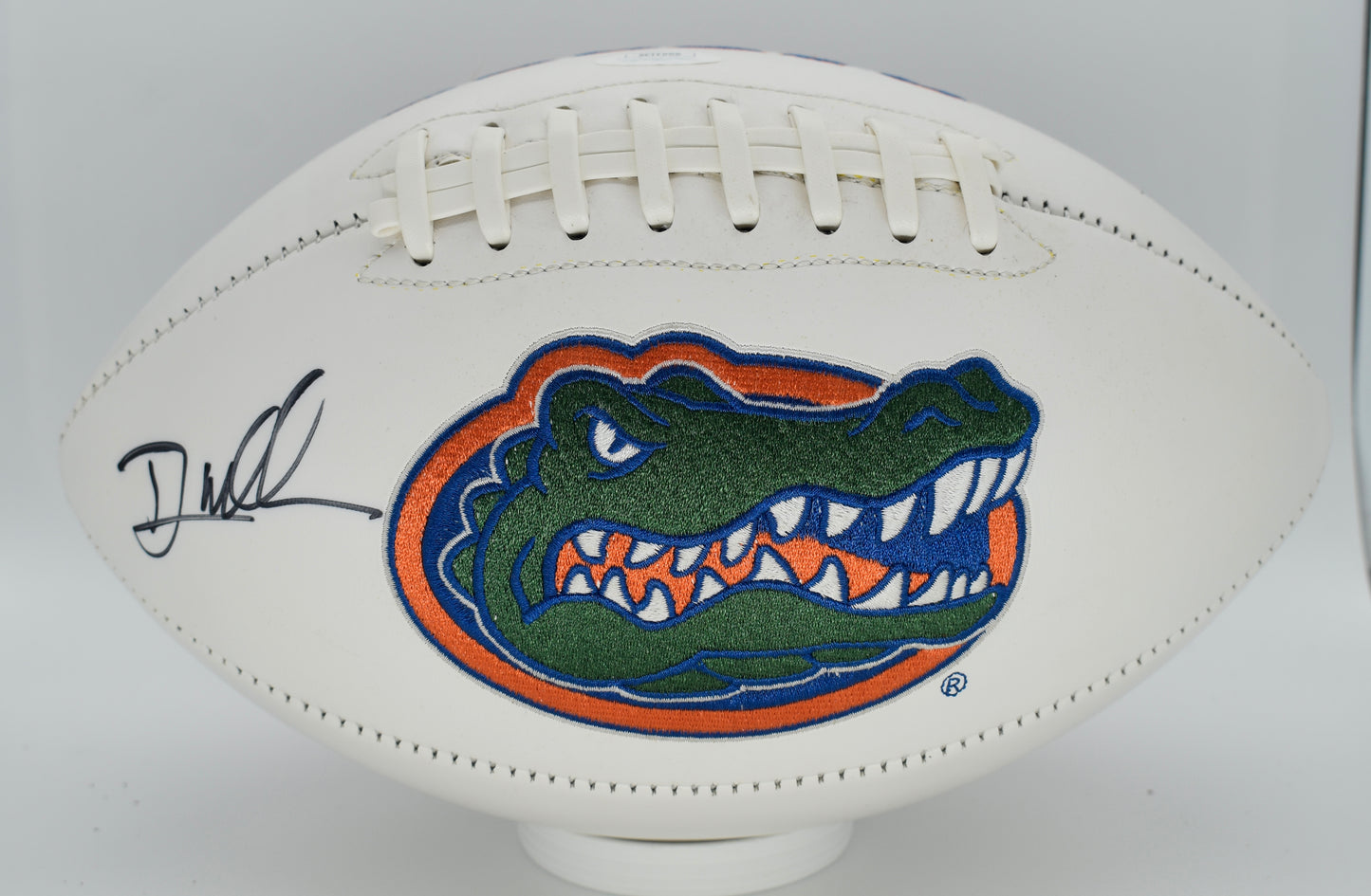 Dan Mullen Signed/Autographed Florida Gators Logo Football JSA 212315
