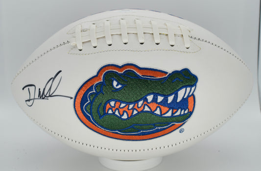 Dan Mullen Signed/Autographed Florida Gators Logo Football JSA 212315