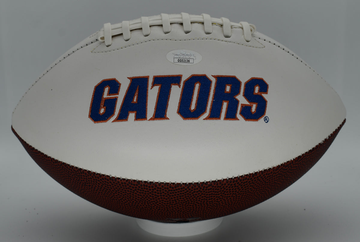 Dan Mullen Signed/Autographed Florida Gators Logo Football JSA 212315