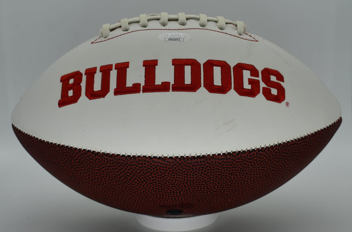 Vince Dooley Signed/Autographed Georgia Bulldogs Logo Football JSA 212301