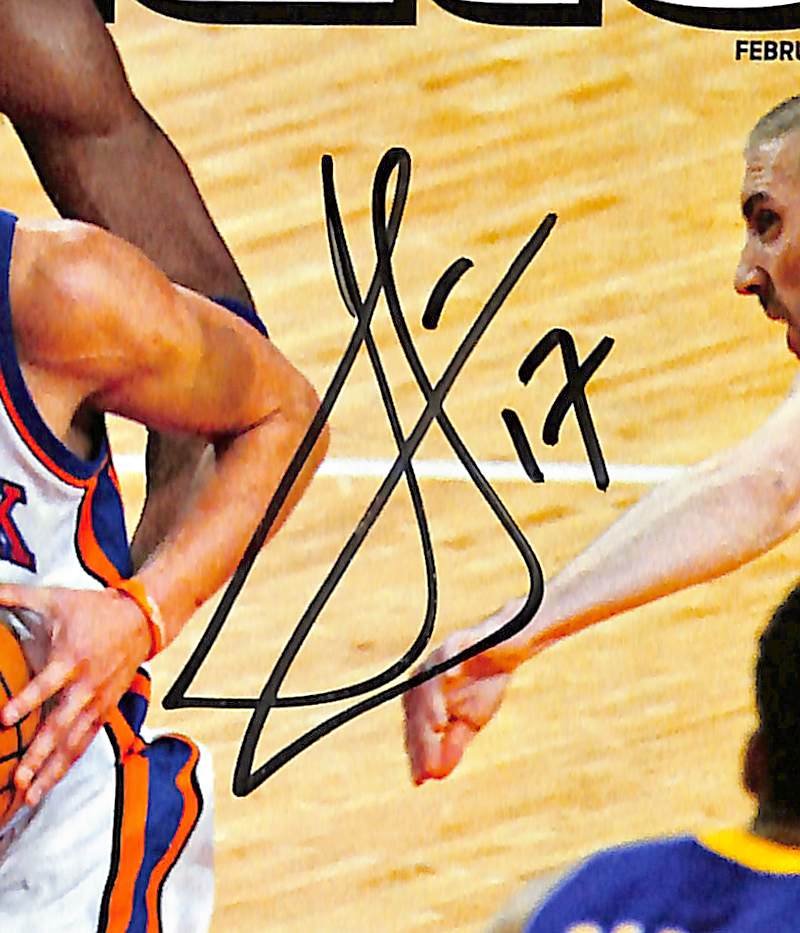 Jeremy Lin Signed 2012 Sports Illustrated Newsstand No Label Knicks JSA 212993