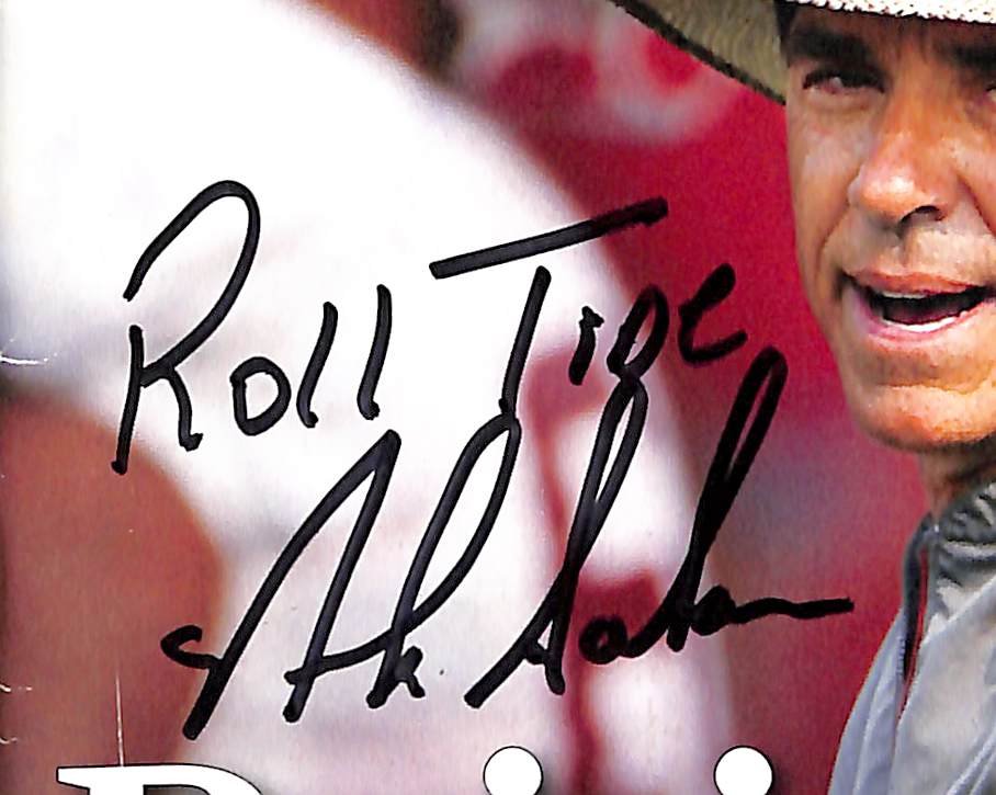 Nick Saban Signed/Autographed 2007 Sports Illustrated No Label JSA 212996