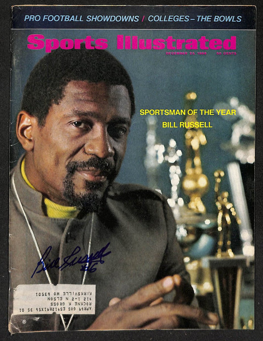 Bill Russell HOF Signed/Autographed 1968 Sports Illustrated Celtics JSA 212998