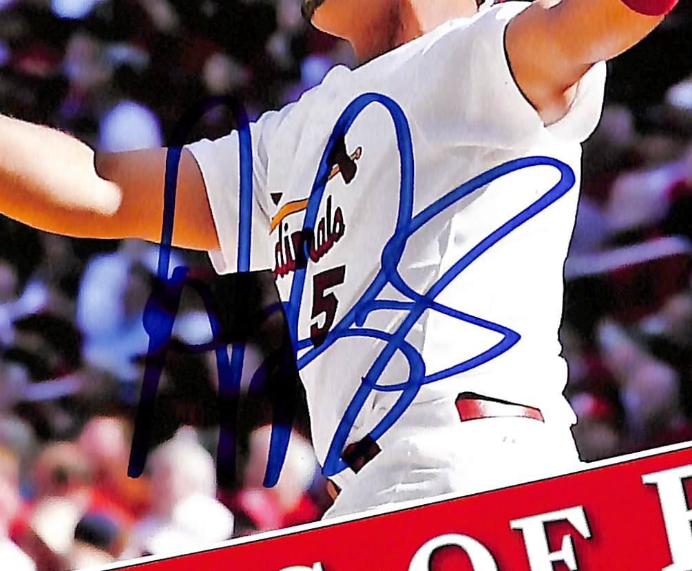 Albert Pujols Signed 2006 Sports Illustrated Newsstand No Label JSA 213000
