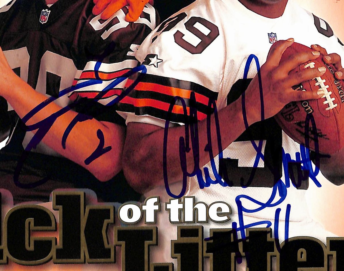 Tim Couch & Akili Smith Signed 1999 Sports Illustrated No Label JSA 213002