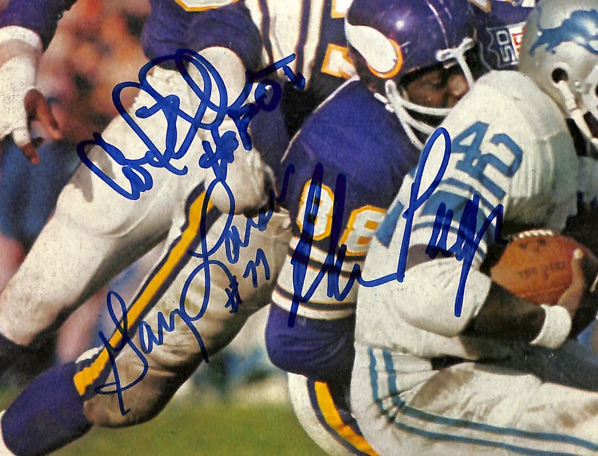 Page Eller Marshall & Larsen Signed 1969 Sports Illustrated Vikings JSA 213011