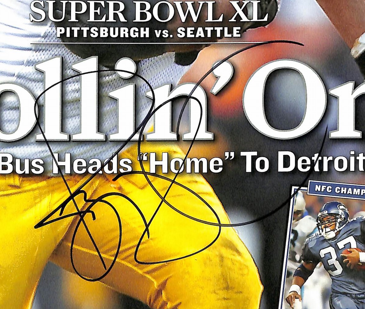 Jerome Bettis HOF Signed/Autographed 2006 Sports Illustrated No Label JSA 213018