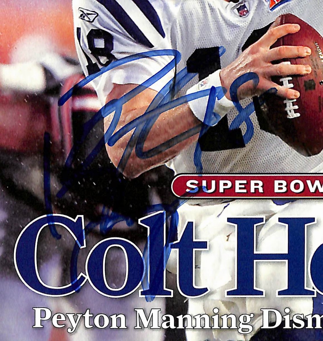 Peyton Manning HOF Signed 2007 Sports Illustrated Newsstand No Label JSA 213022