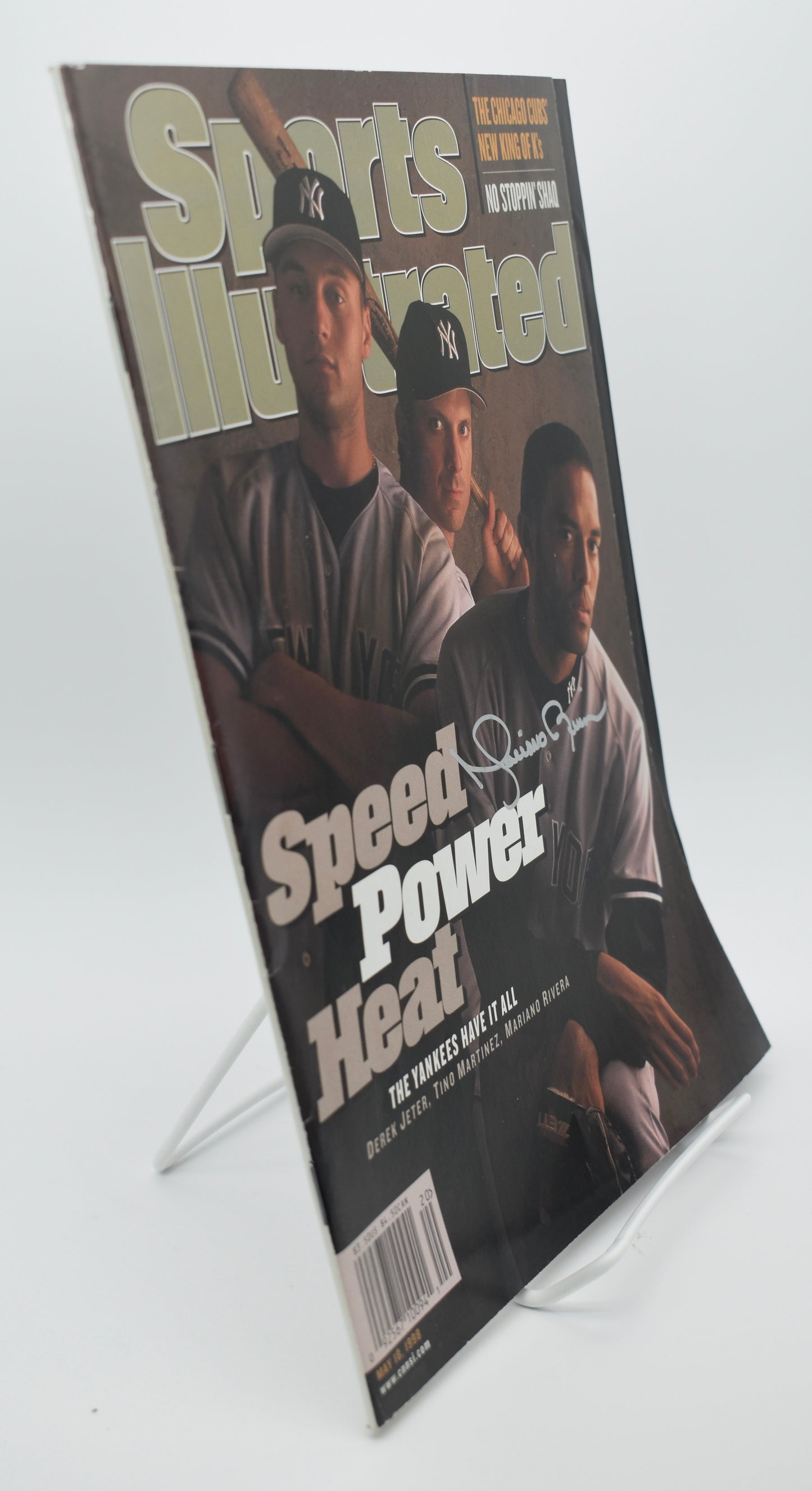 Mariano Rivera HOF Signed 1998 Sports Illustrated Newsstand No Label JSA 213023