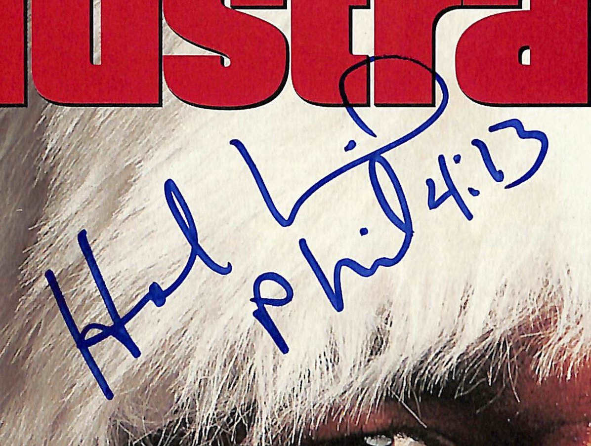 Evander Holyfield Signed 1998 Sports Illustrated Newsstand No Label JSA 213024