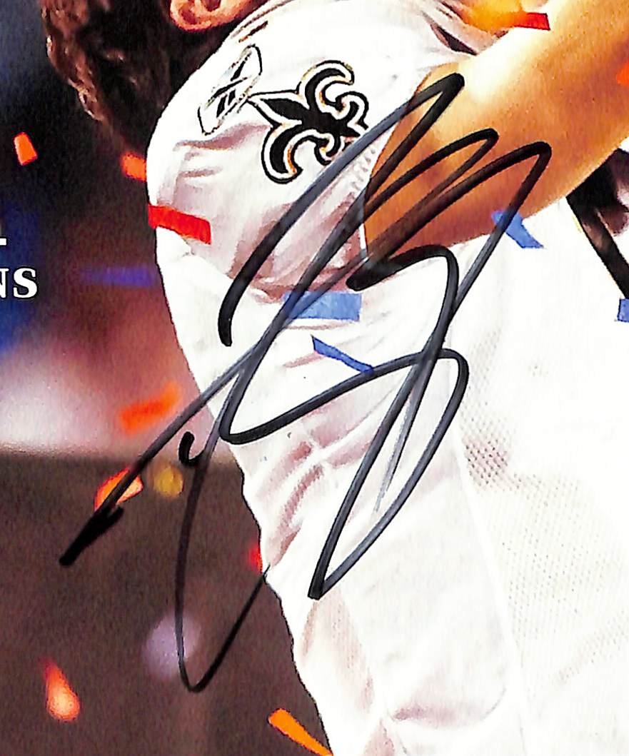 Drew Brees HOF Signed 2010 Sports Illustrated Newsstand No Label JSA 213026