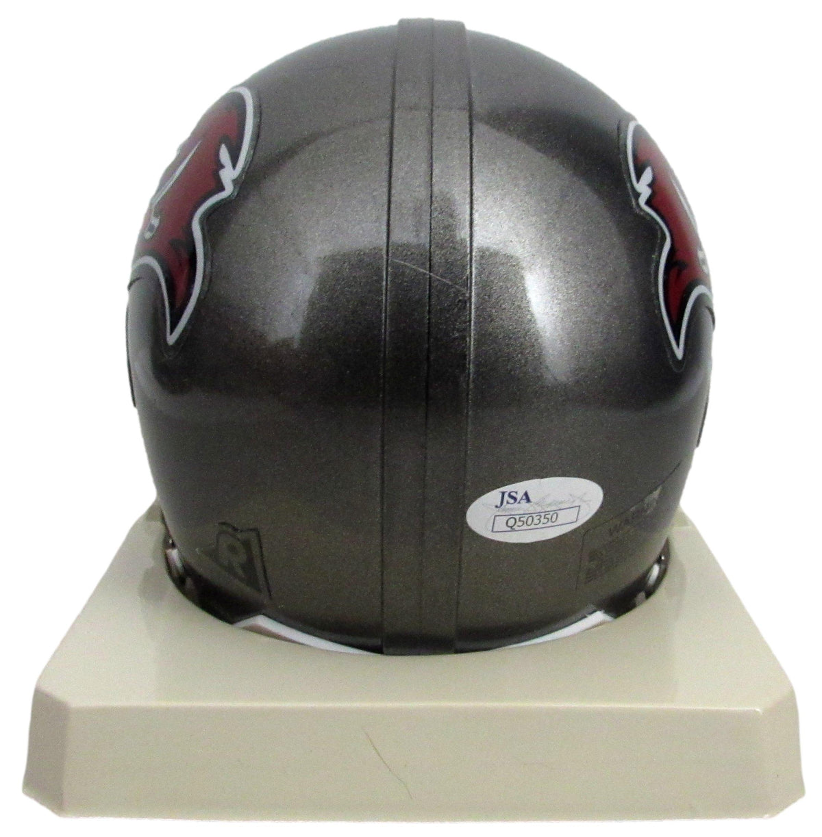 Warren Sapp HOF Signed/Autographed Buccaneers Mini Football Helmet JSA 213365