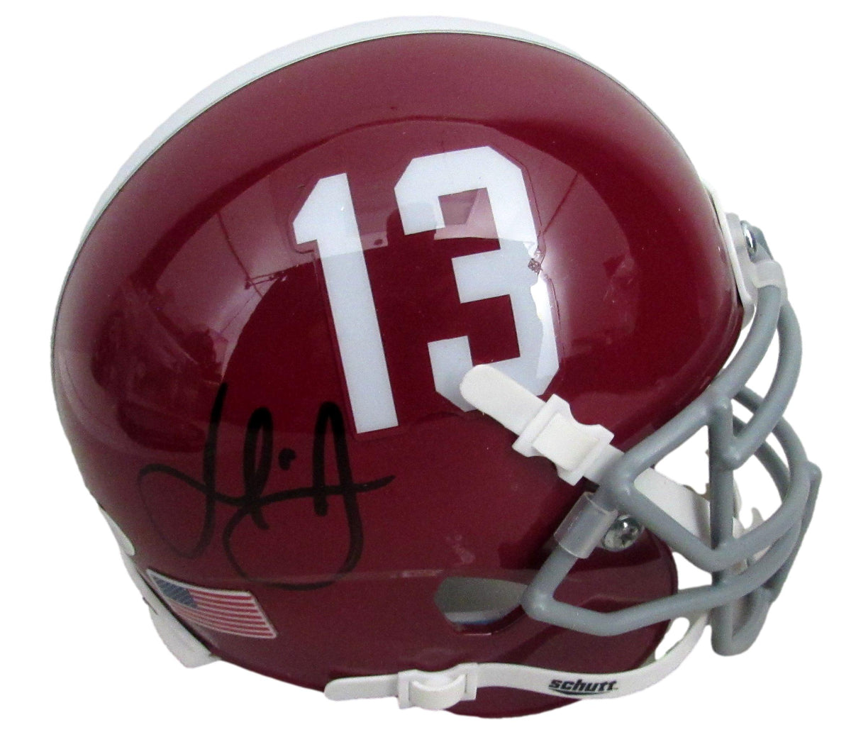 Julio Jones Signed/Auto University of Alabama Mini Football Helmet JSA 213368
