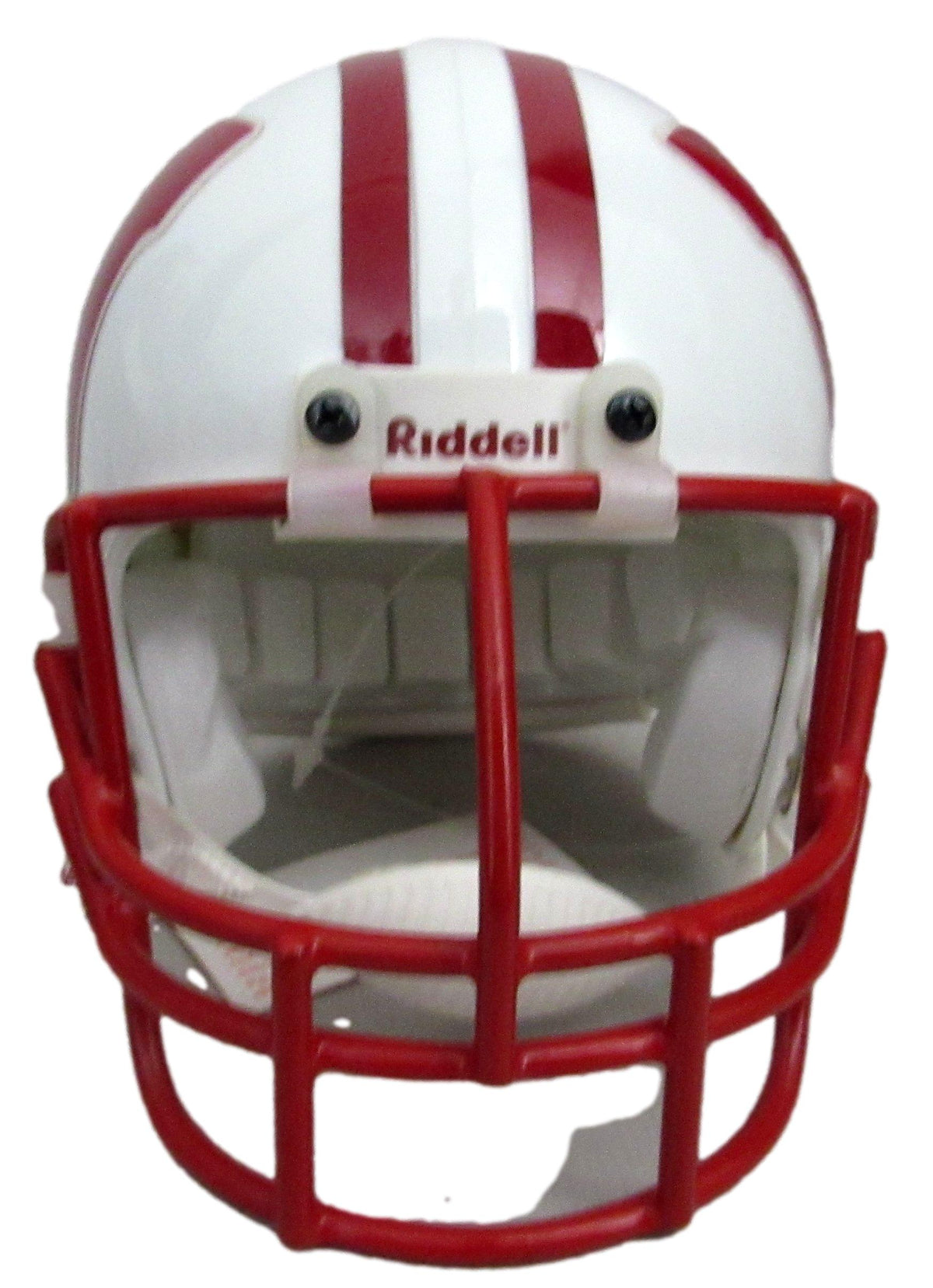 Ron Dayne Signed/Auto Univ of Wisconsin Mini Football Helmet Upper Deck 213371