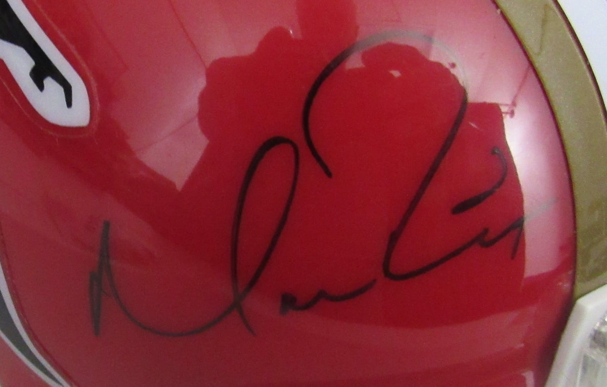 Matt Ryan Signed/Autographed Falcons Red Mini Football Helmet JSA 213374