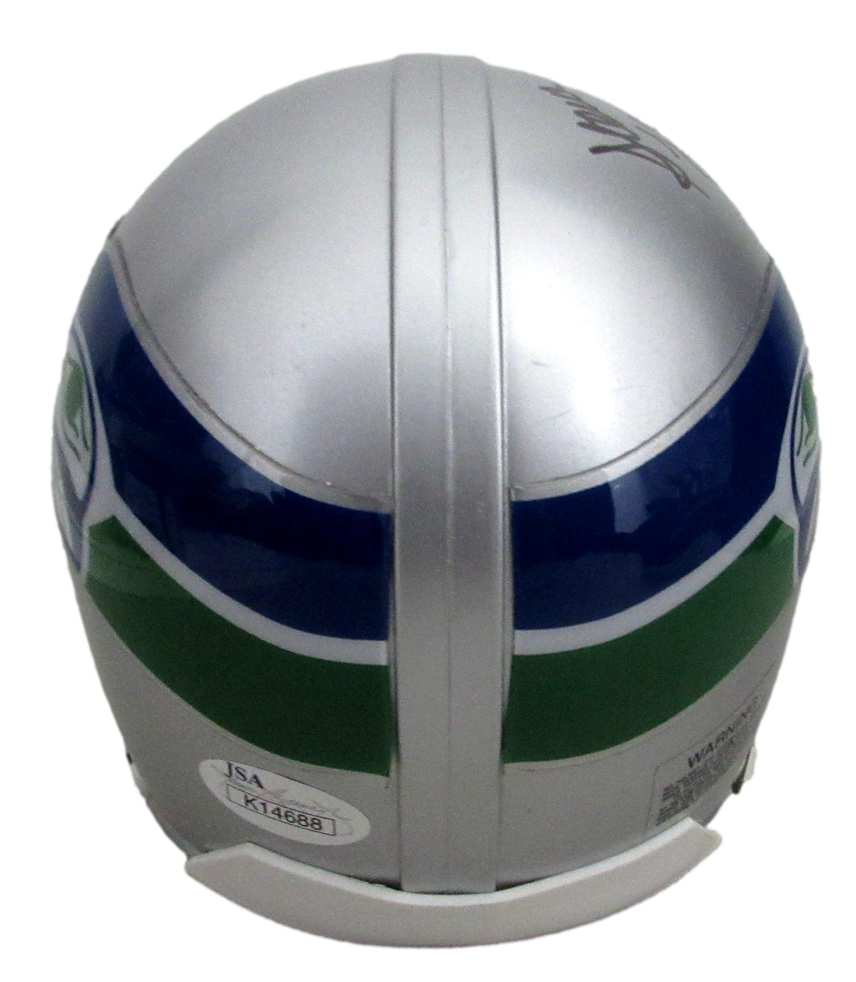 Steve Largent HOF Signed/Autographed Seahawks Mini Football Helmet JSA 213375