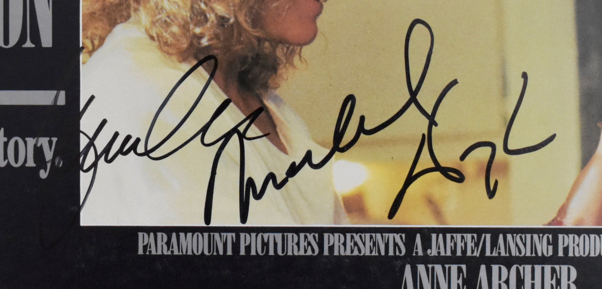 Michael Douglas & Glenn Close Signed 11x14 Photo Fatal Attraction PSA/DNA 213045