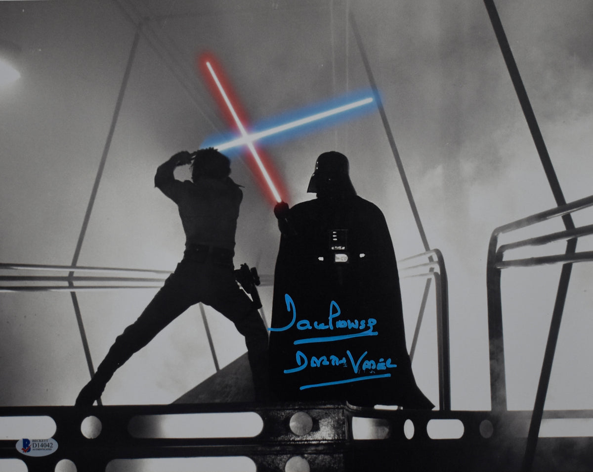 David Prowse Signed/Autographed 11x14 Photo Darth Vader BAS 213048