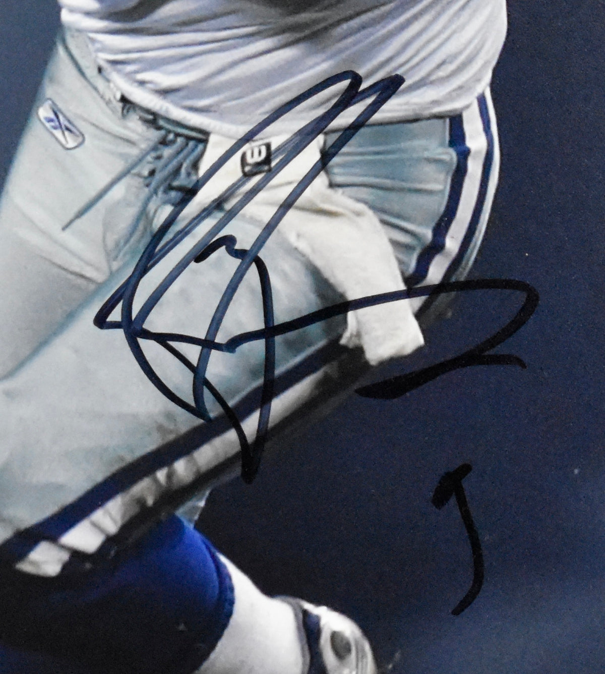 Tony Romo Signed/Autographed 11x14 Photo Cowboys BAS 213051