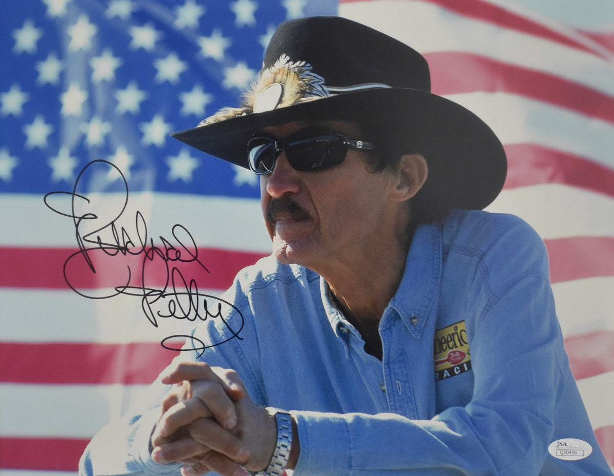 Richard Petty Signed/Autographed 11x14 Photo NASCAR JSA 213059