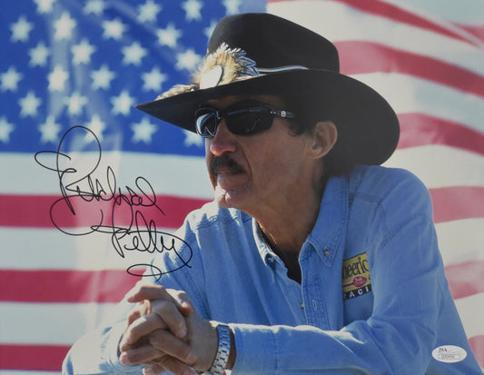 Richard Petty Signed/Autographed 11x14 Photo NASCAR JSA 213059