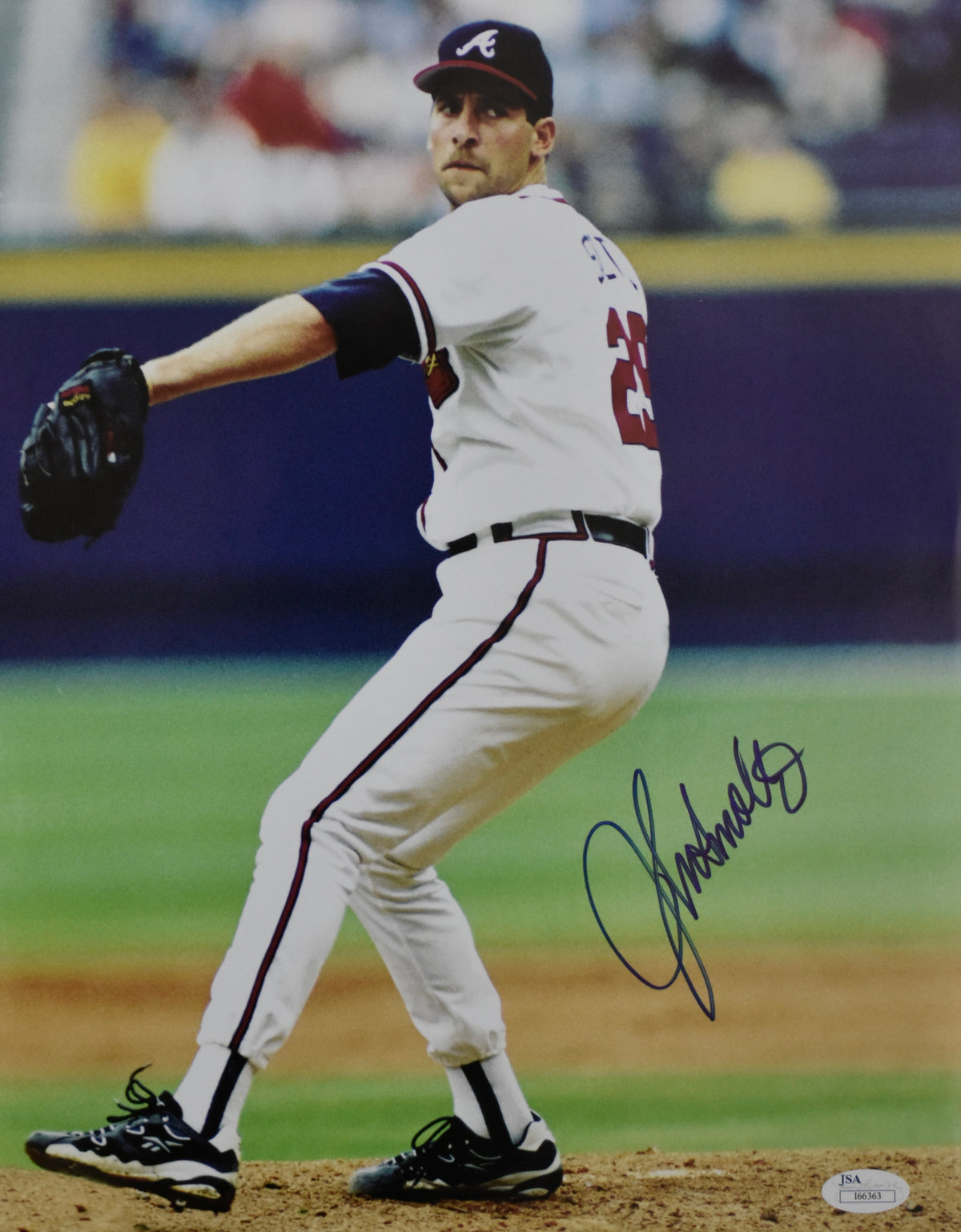 John Smoltz HOF Signed/Autographed 11x14 Photo Braves JSA 213062
