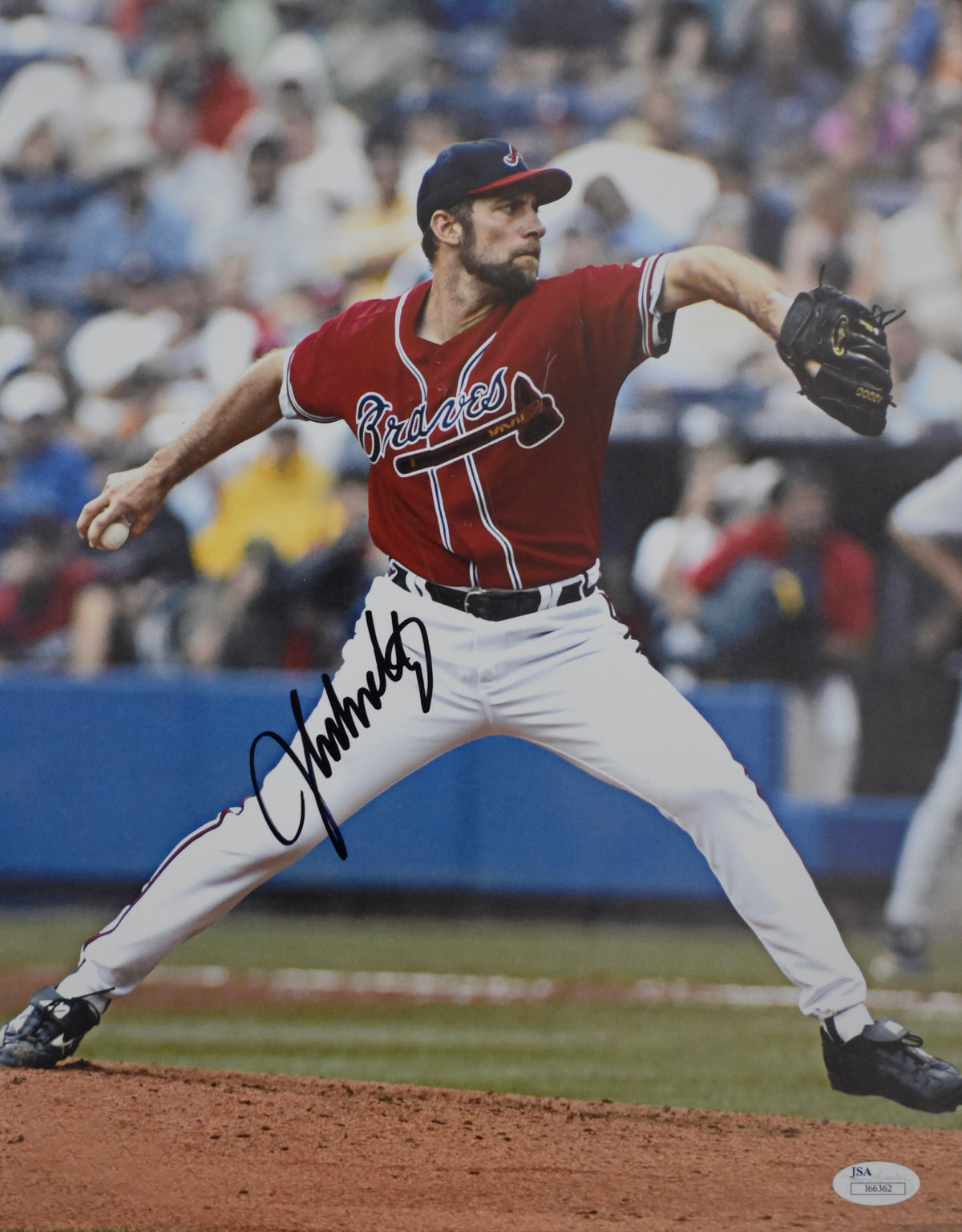 John Smoltz HOF Signed/Autographed 11x14 Photo Braves JSA 213063