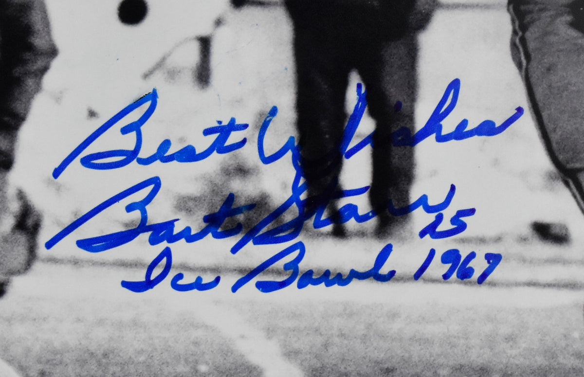 Bart Starr HOF Signed/Autographed 11x14 Photo Packers JSA 213601