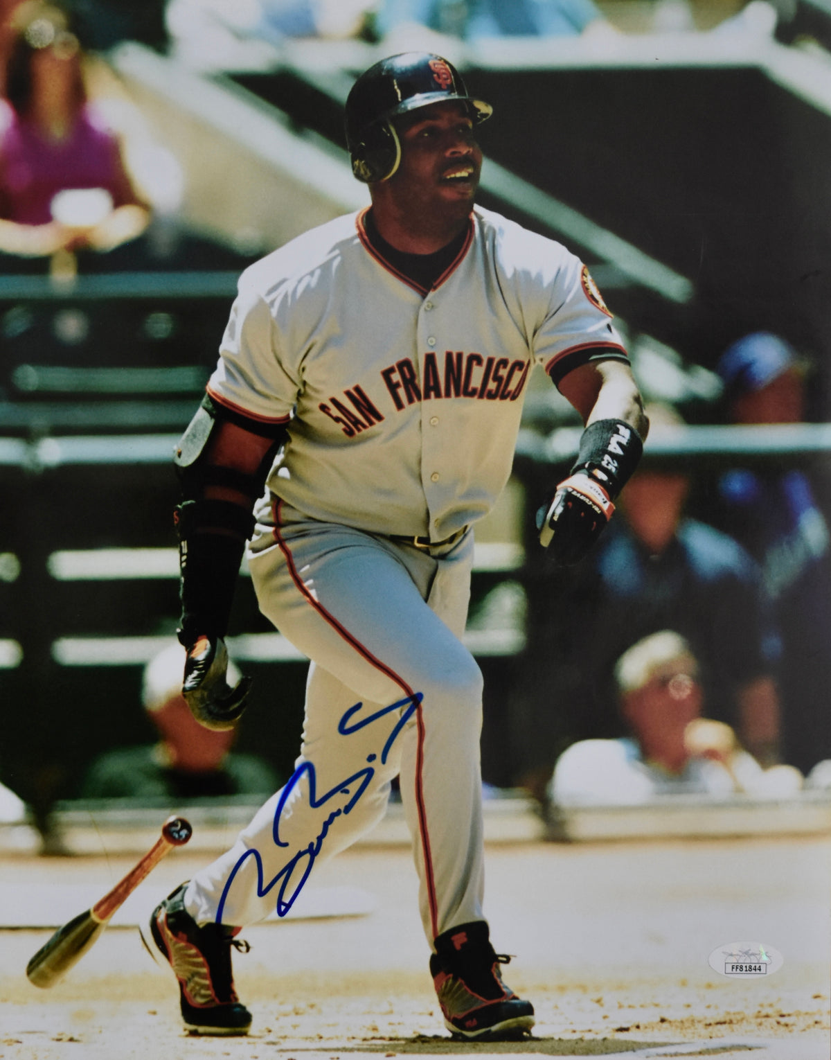 Barry Bonds Signed/Autographed 11x14 Photo Giants JSA 213603