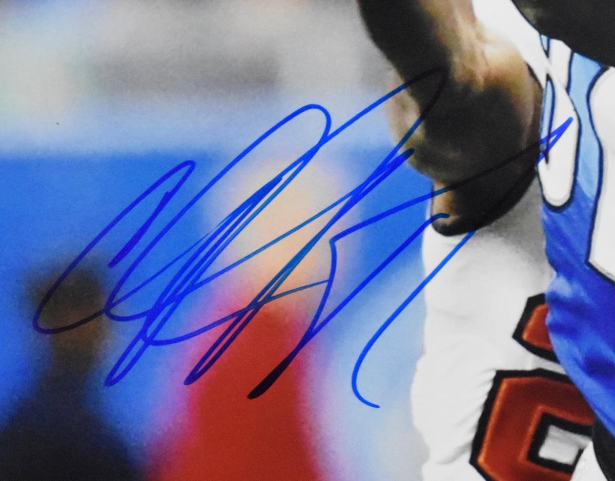 Calvin Johnson HOF Signed/Autographed 11x14 Photo Lions JSA 213605