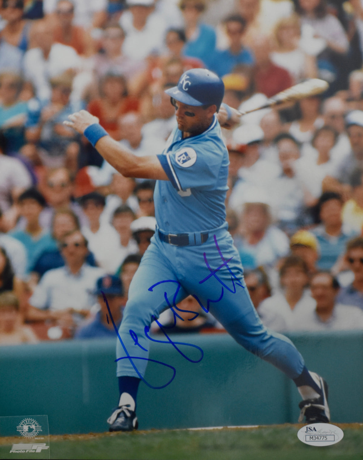 George Brett HOF Signed/Autographed 8x10 Photo Royals JSA 213617