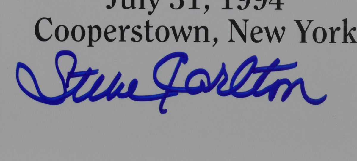 Steve Carlton HOF Signed/Autographed 8x10 Photo Phillies BAS 213624